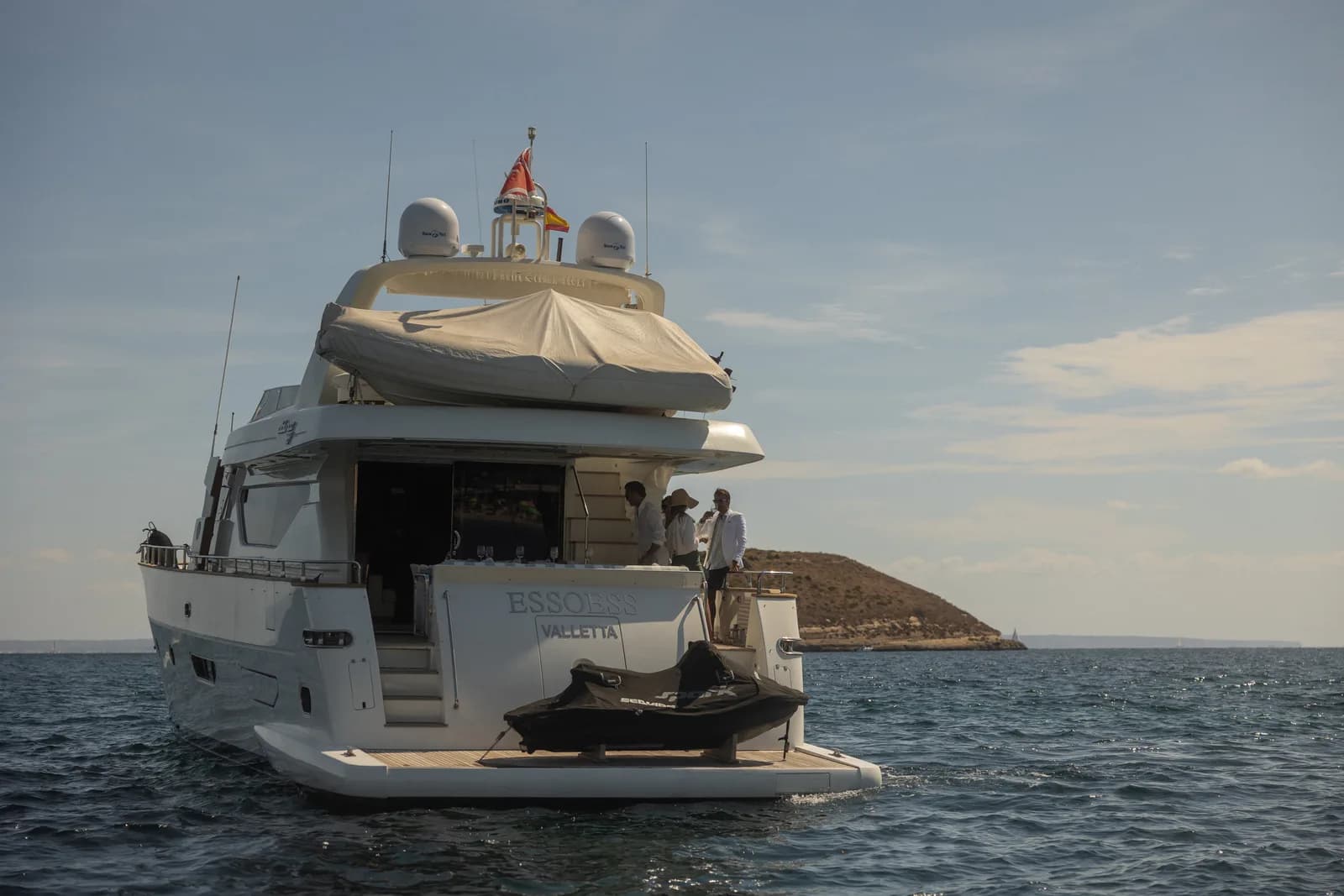 Private yacht charter from Palma to Es Trenc, Mallorca