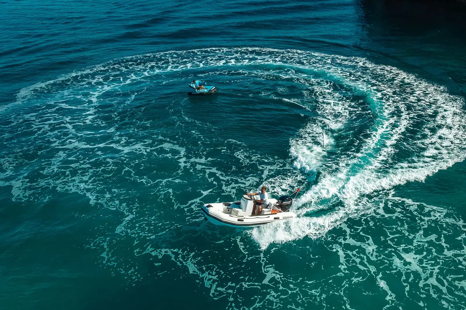Guests relaxing on board ESSOESS during a private charter in Palma
